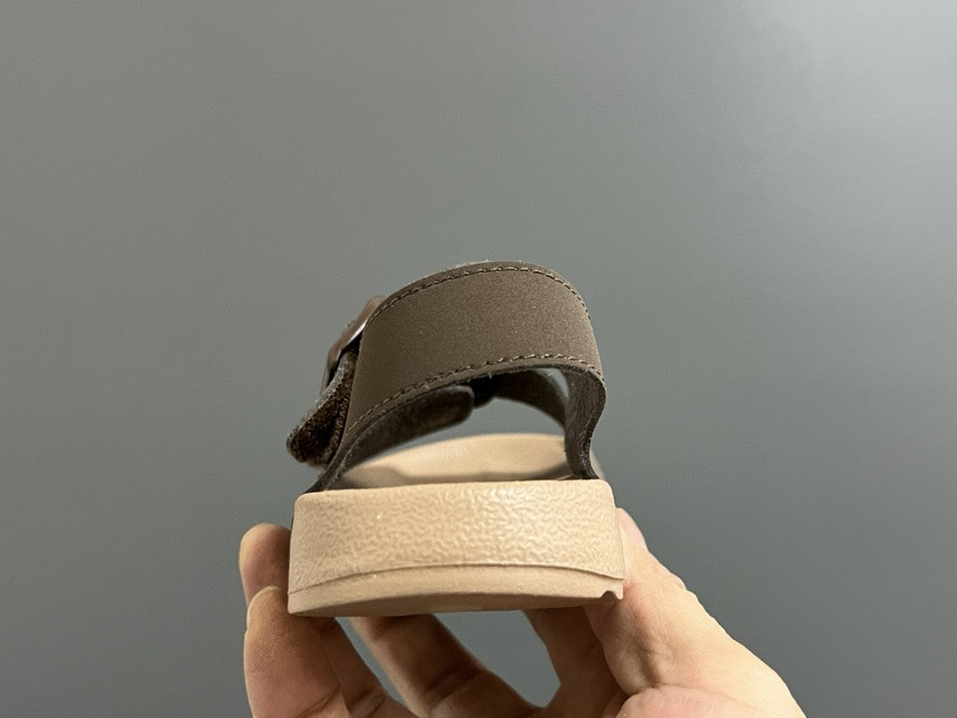 G version of Birkenstock Velcro sandals for children" medium brown"