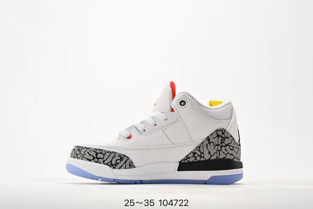 Joe 3" white, blue"