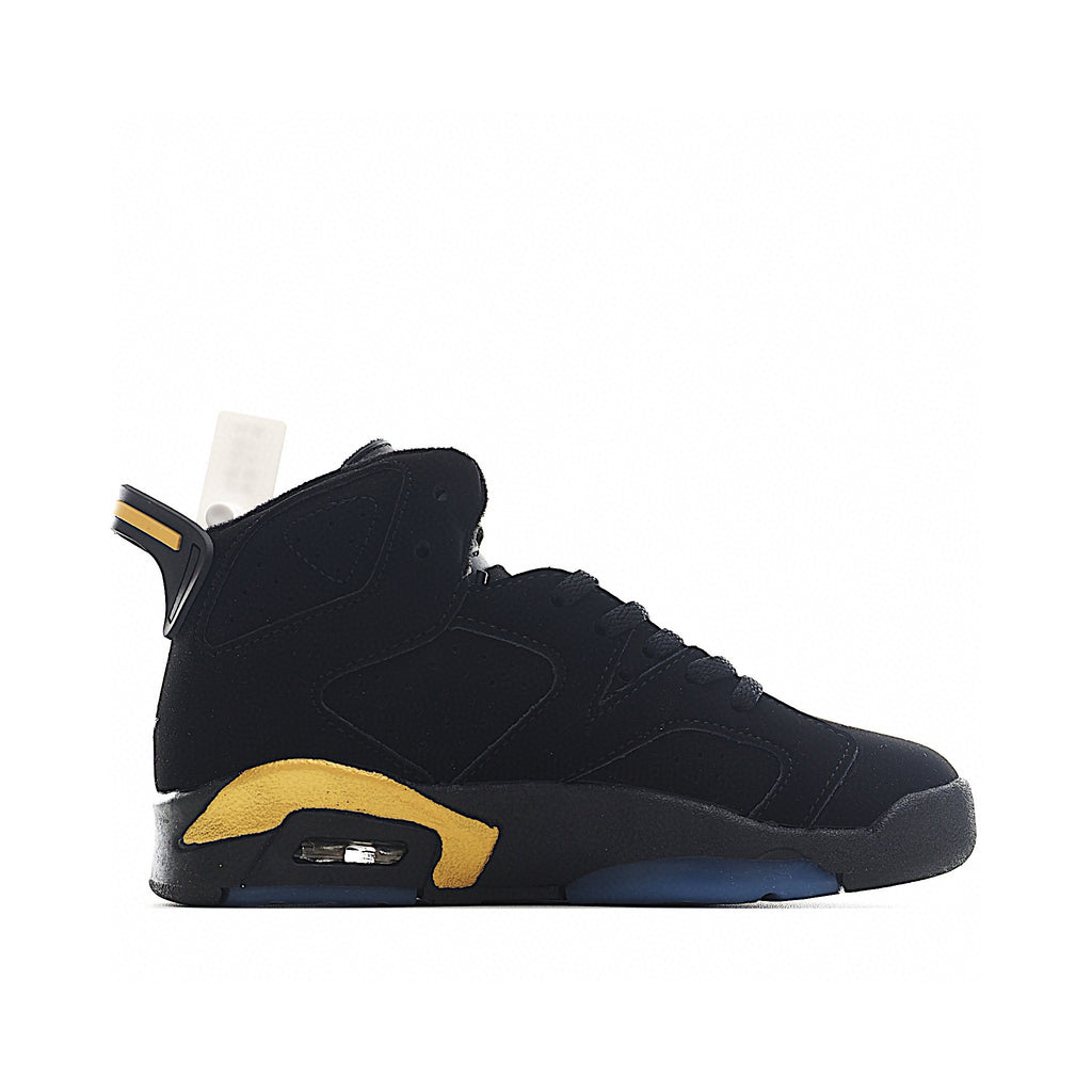 Joe 6 Air Cushion Basketball Shoes for Kids" black, gold"