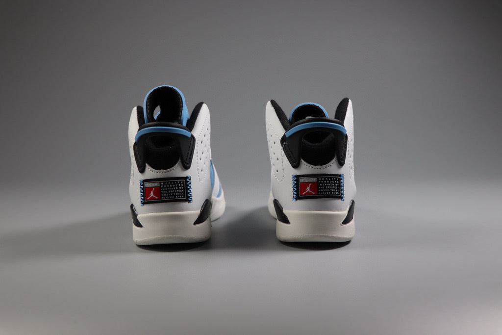 Joe 6 children's basketball shoes " white, & blue"