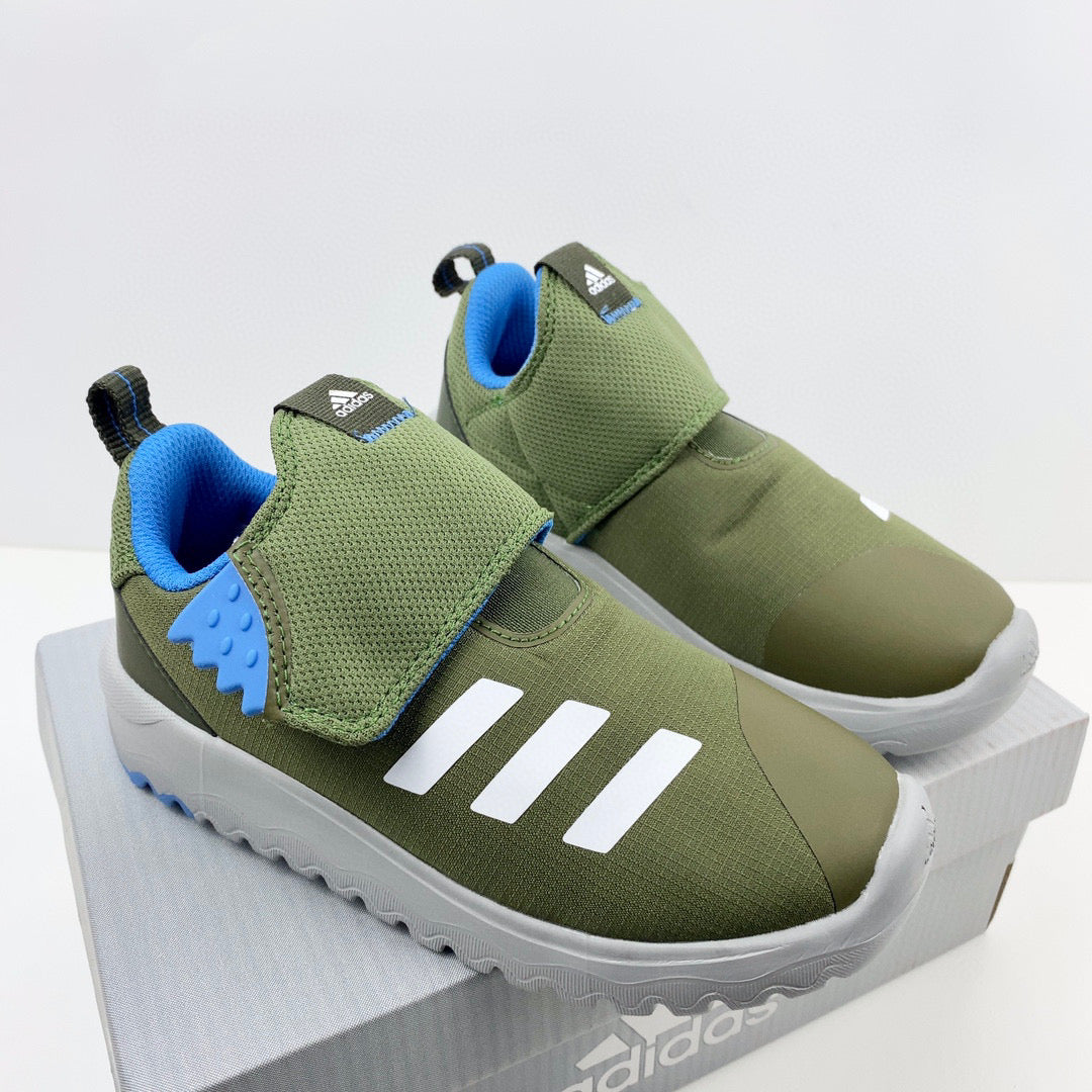 Adidas big wing children's shoes" olive green"