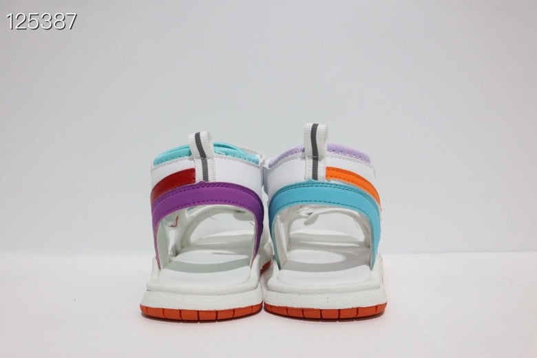 NK high top Velcro children's sandals"white"