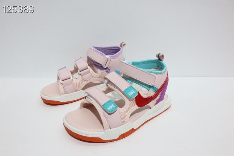 NK high top Velcro children's sandals "light pink"