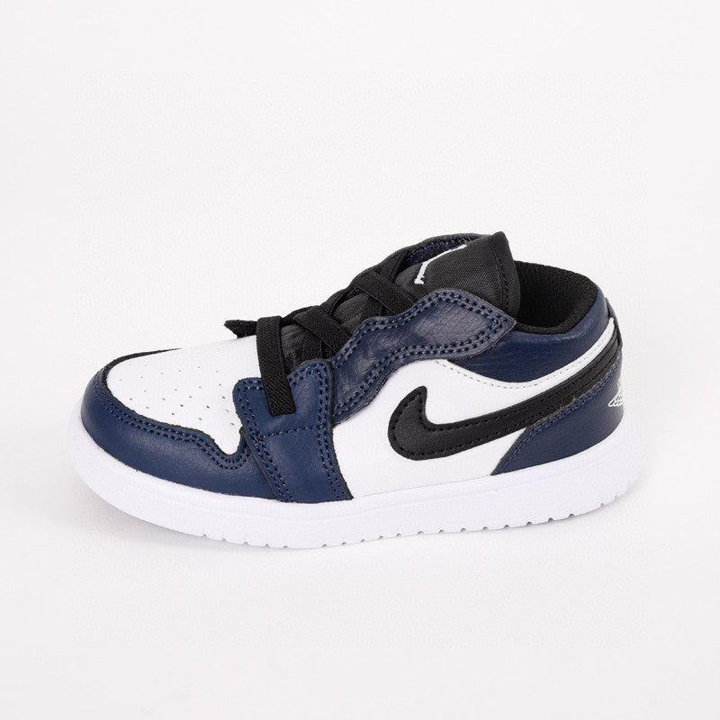Jordan low top elastic band" white, Navy"