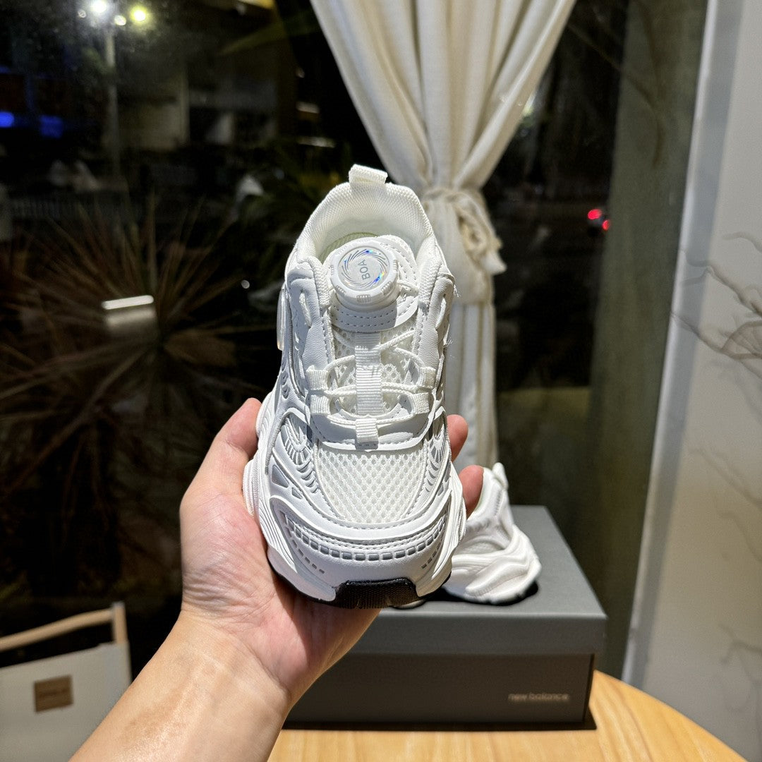 NB New Balance Retro Daddy Style Casual Sports Running Shoes" white"