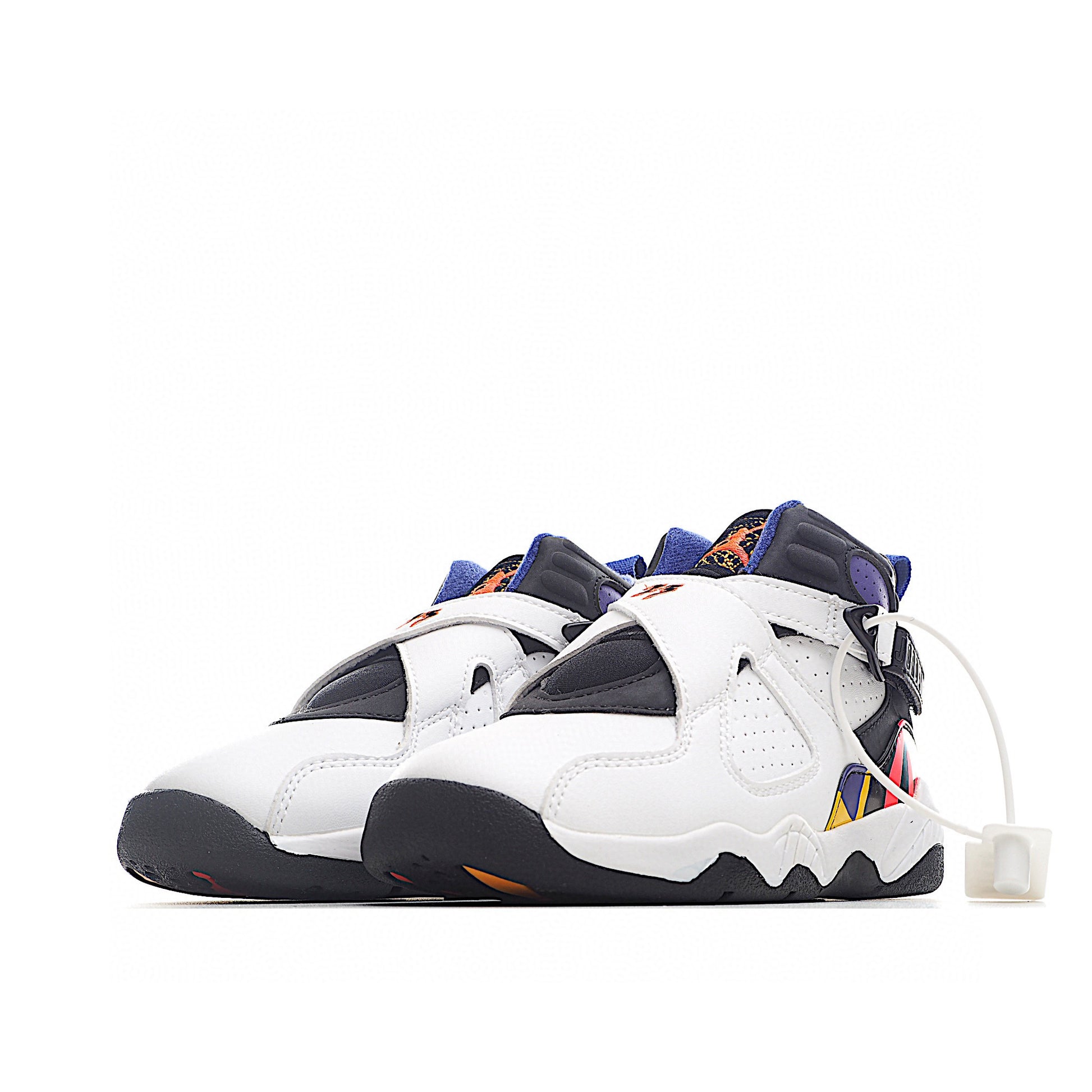 Joe 8 children's shoes sports shoes AJ-8 basketball shoes" white, black"
