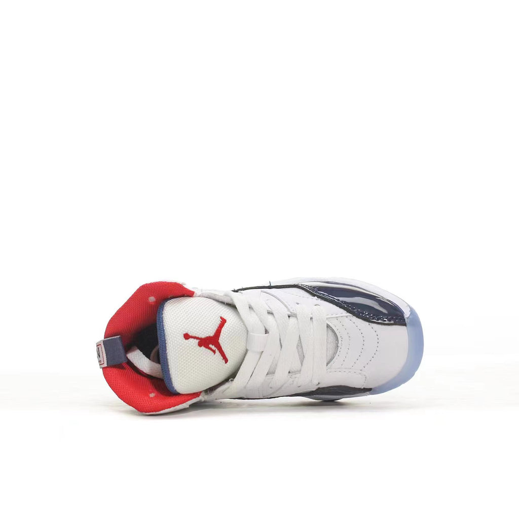 Jordan 612 series" white, Navy, blue"