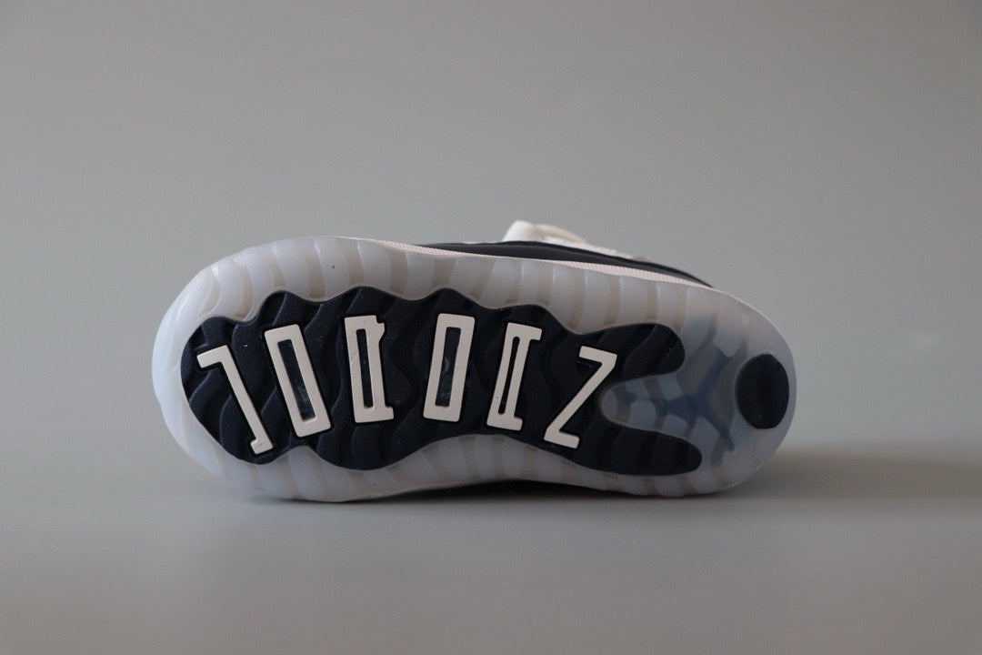 Joe 11 low-top children's shoes" white, navy"