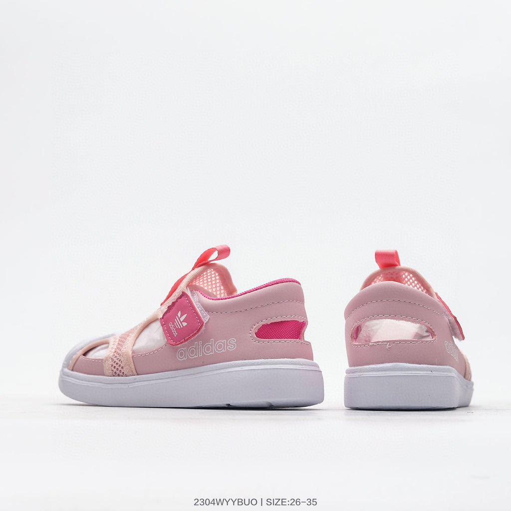 Adidas shell toe joint breathable mesh shoes" pink"