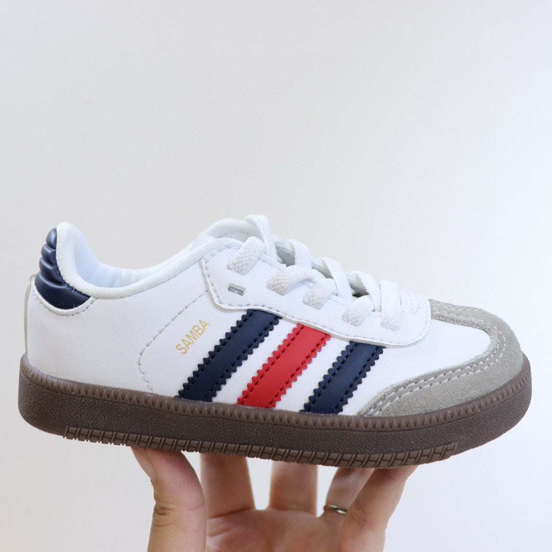 Adidas children's training shoes" white"