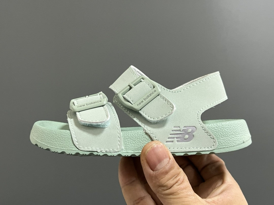 G version of Birkenstock Velcro sandals for children" aqua"