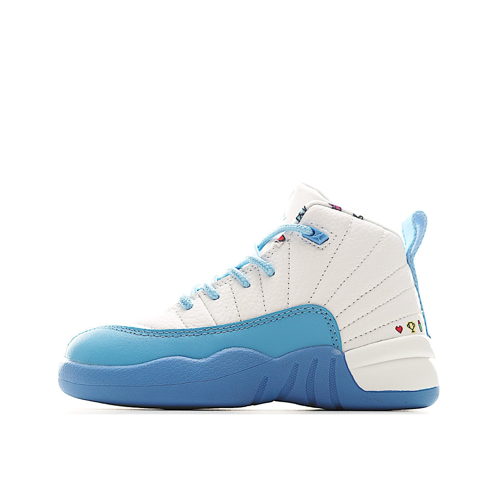 Joe 12 high quality children's shoe" white, blue"