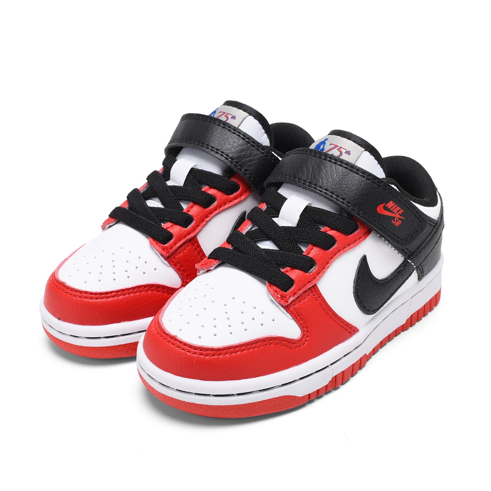 SB Velcro children's shoes" red, black"