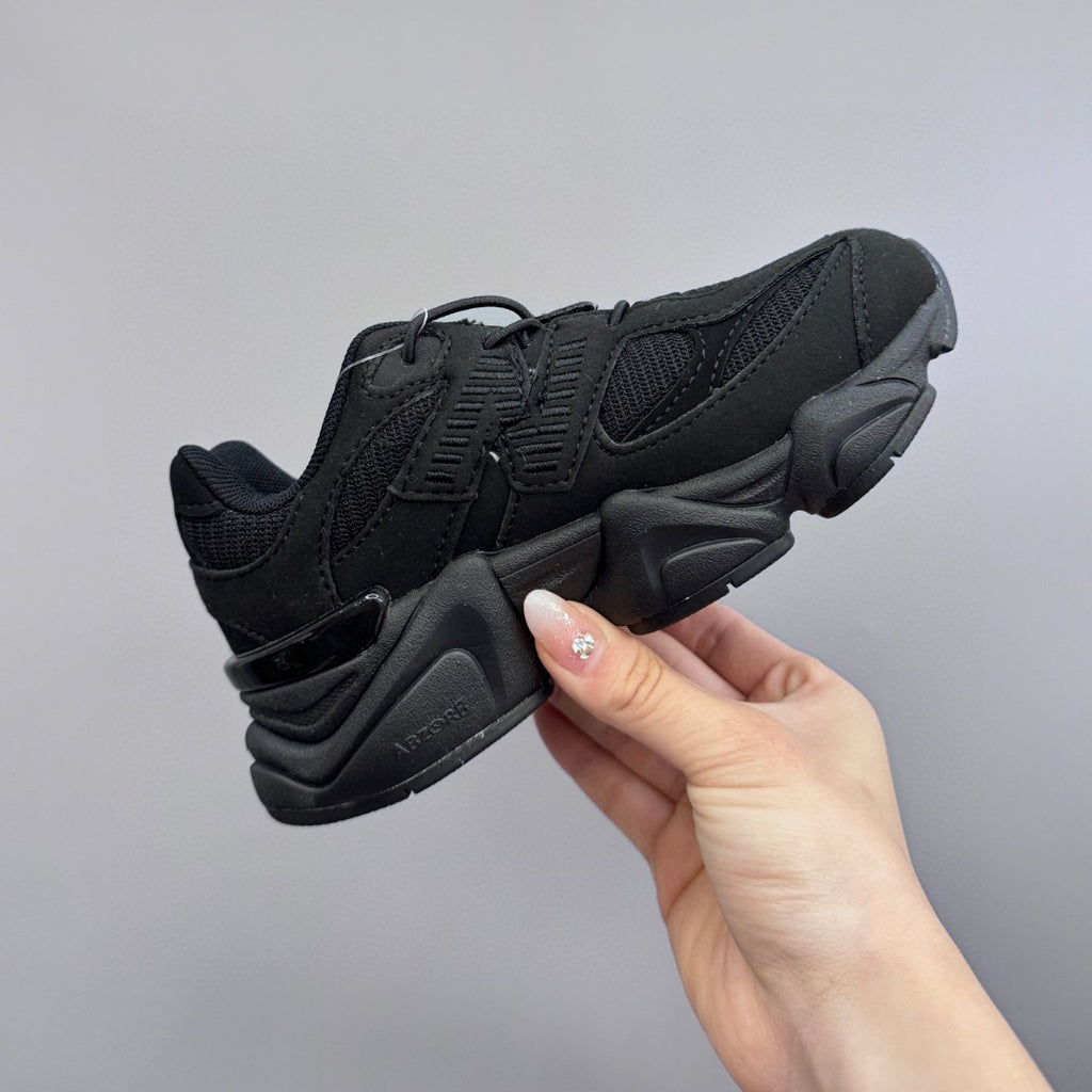 New Balance 9060 series retro versatile dad style elephant" black"
