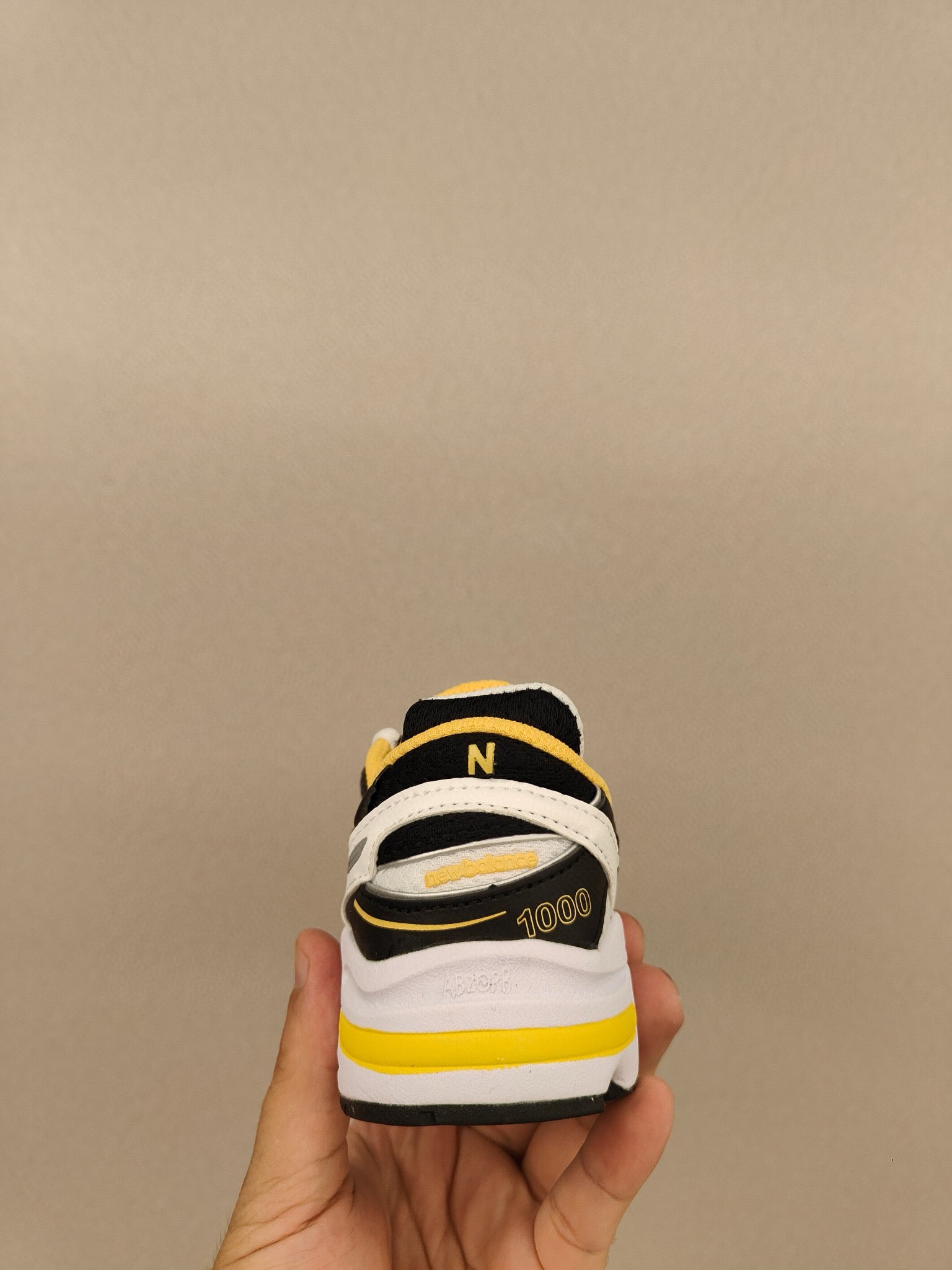 NB1000 lace-up children's shoes" white, black"