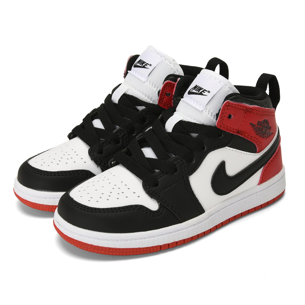 AJ-112" black, white, red"