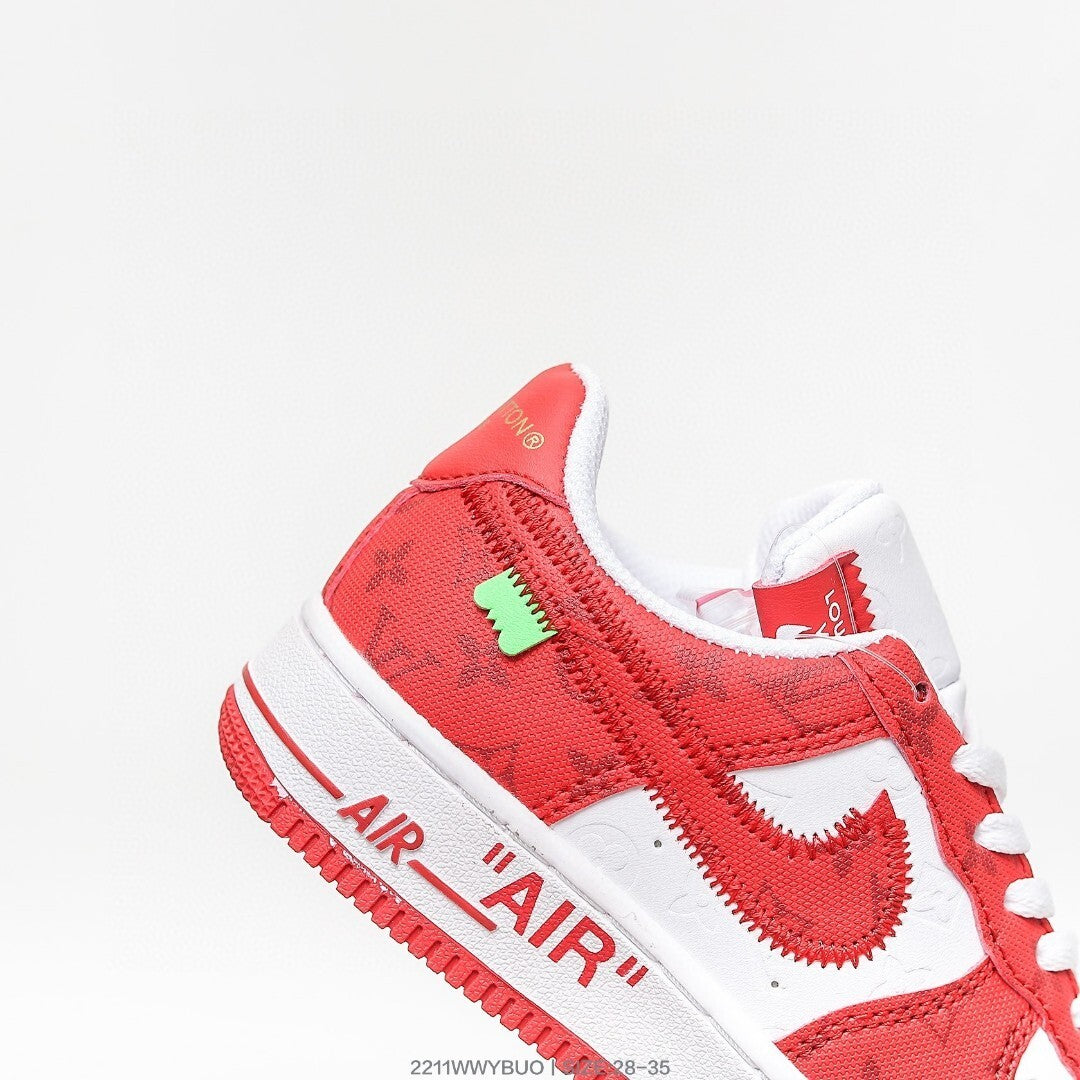 Nike Air Force 1 '07 Low-top versatile" red"