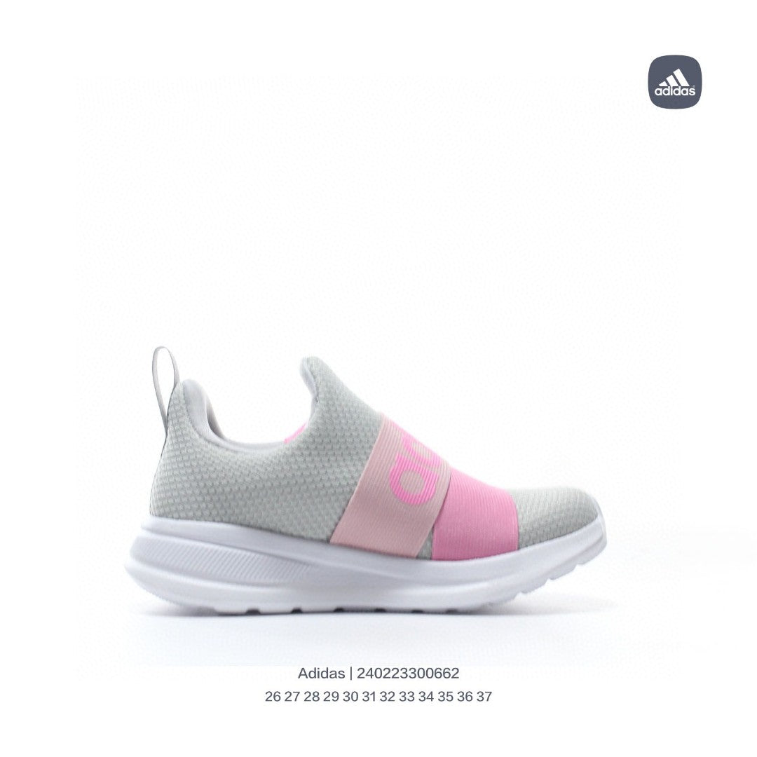 AD Kids' Slip-On Elastic Casual Sneakers" gray"