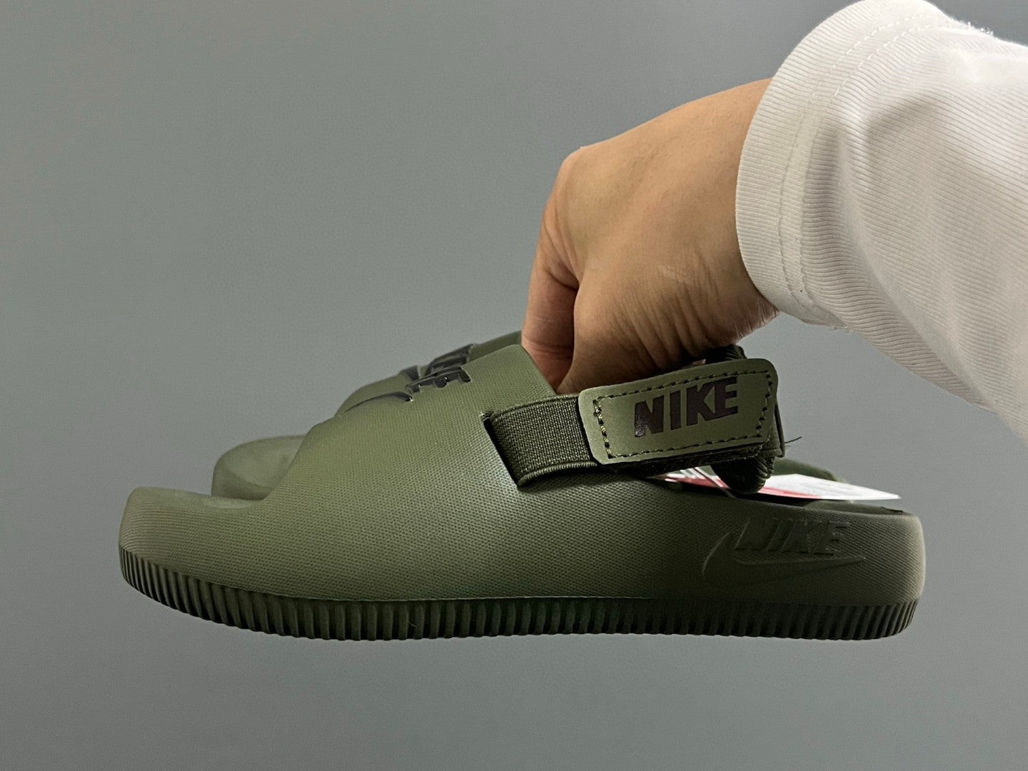NK new two-way children's sandals" Olive"