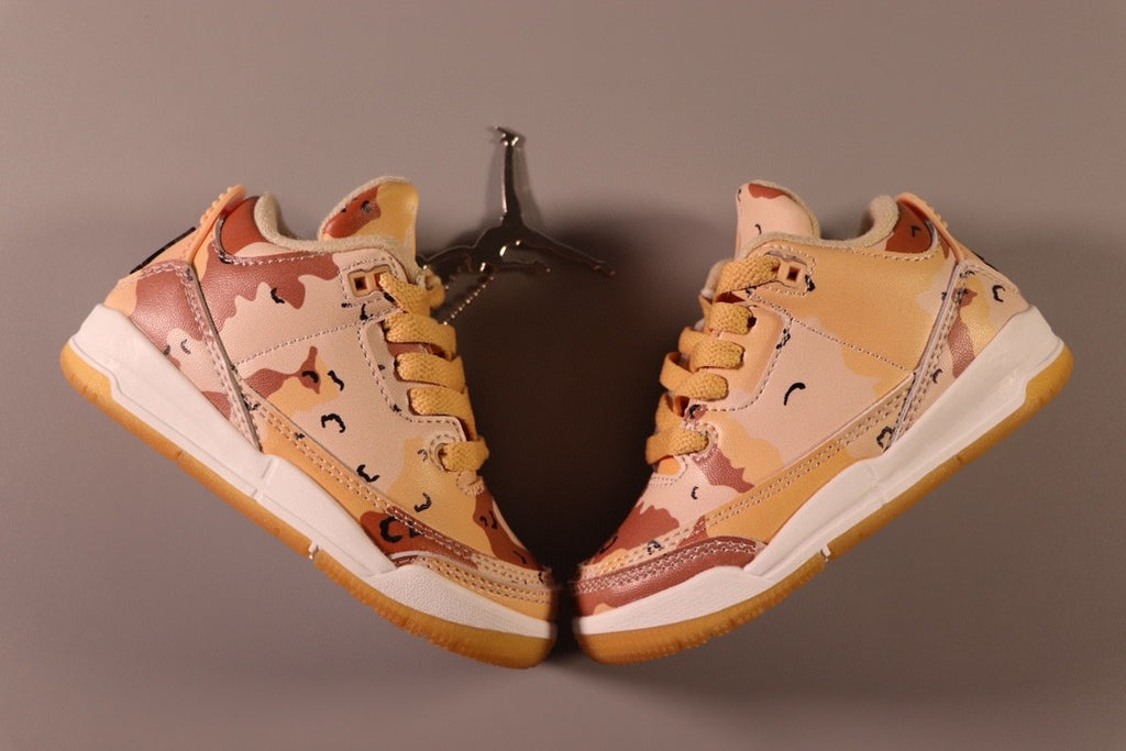 Jordan AJ3 children's shoes" brown, peachy, beige"