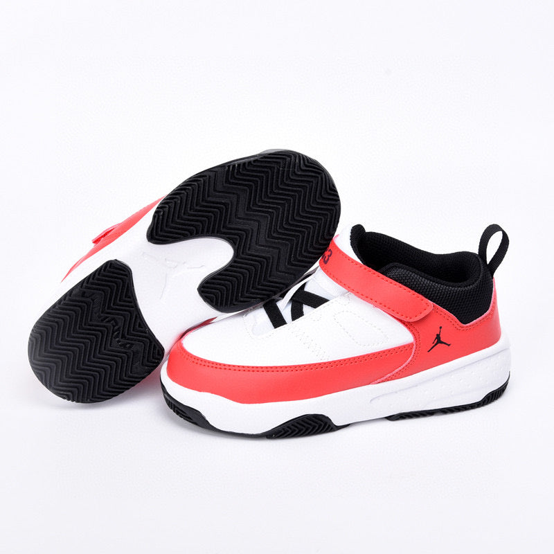 Jordan 3 blue sneakers 607" white, red"