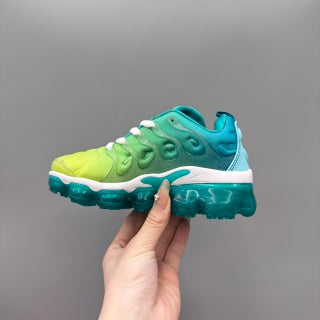 Nike AIR MAX plus full-length air cushion" yellow-green, light blue"