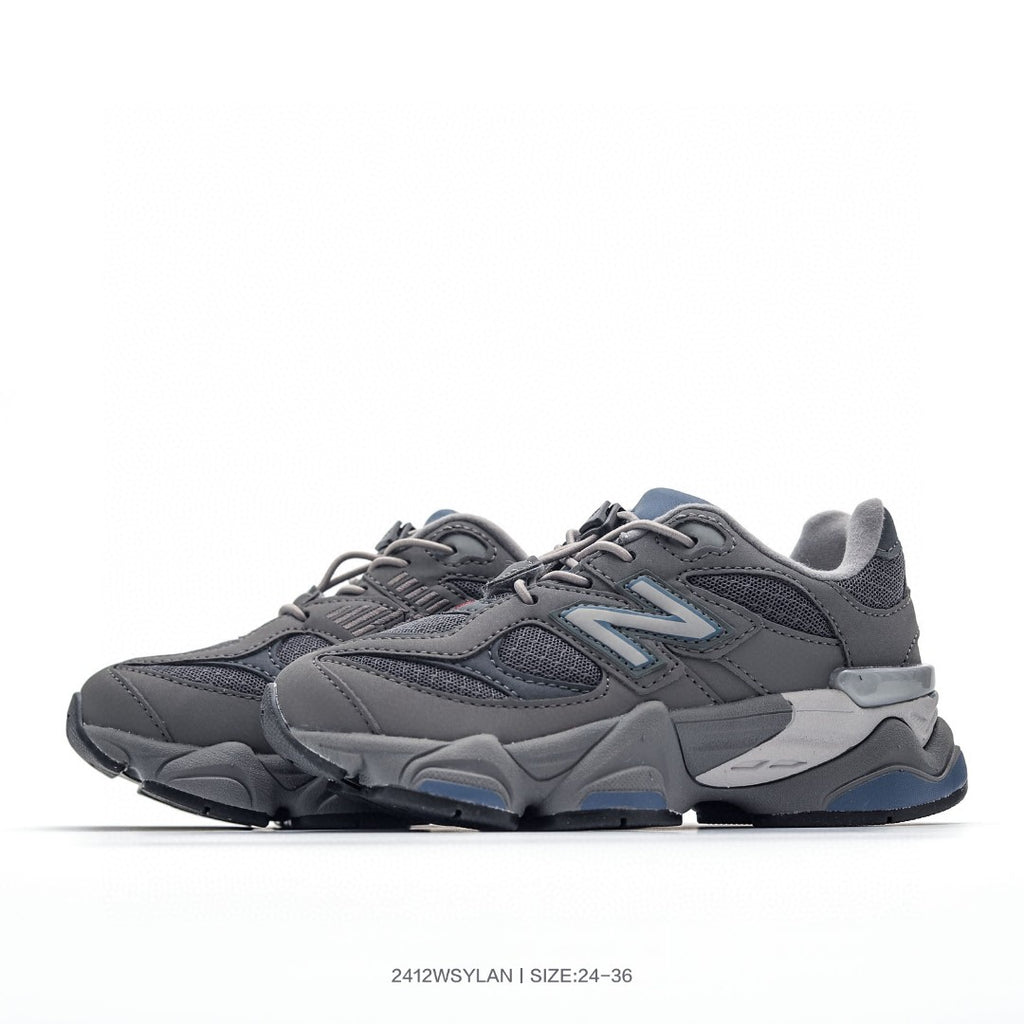 New Balance 9060 series retro versatile dad style elephant" dark gray"