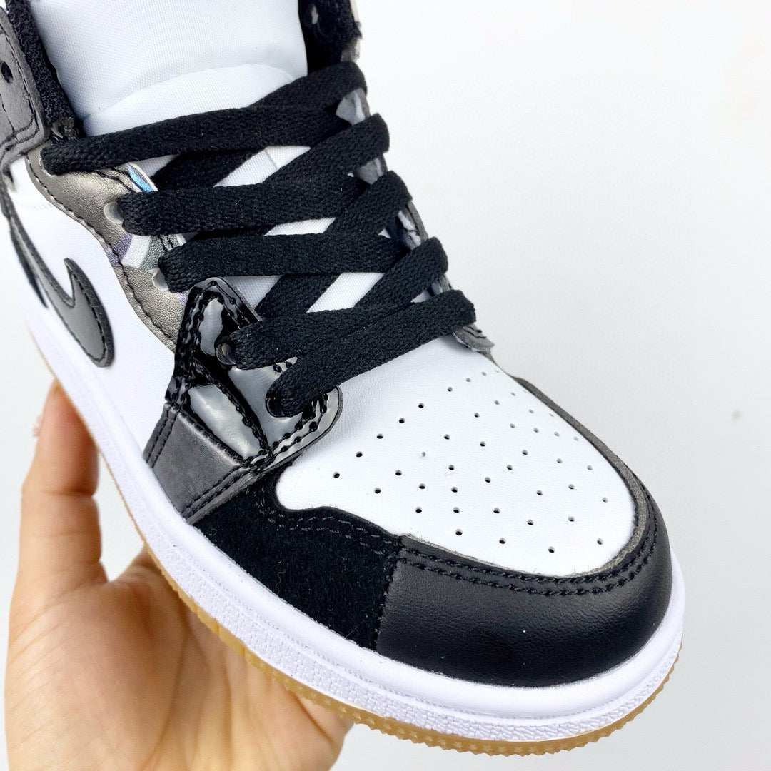 Joe 1 high top stitching" white, black"