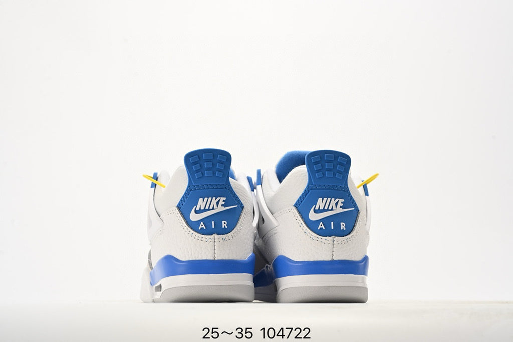 Joe 4 air cushion high quality children's shoes " white , sky blue"