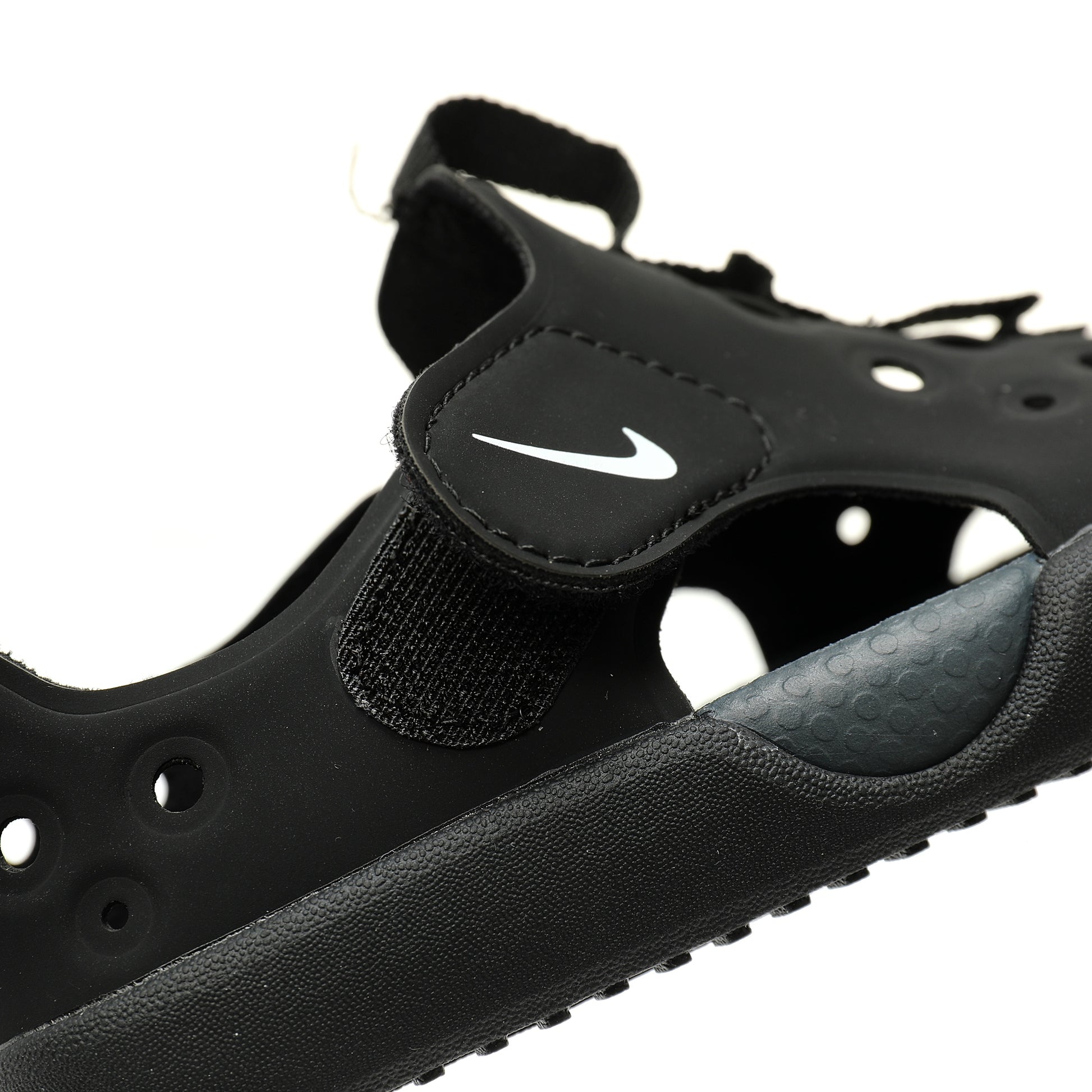 NK new SUNRAY PROTECT 4th generation children's beach hollow sandals" Black"