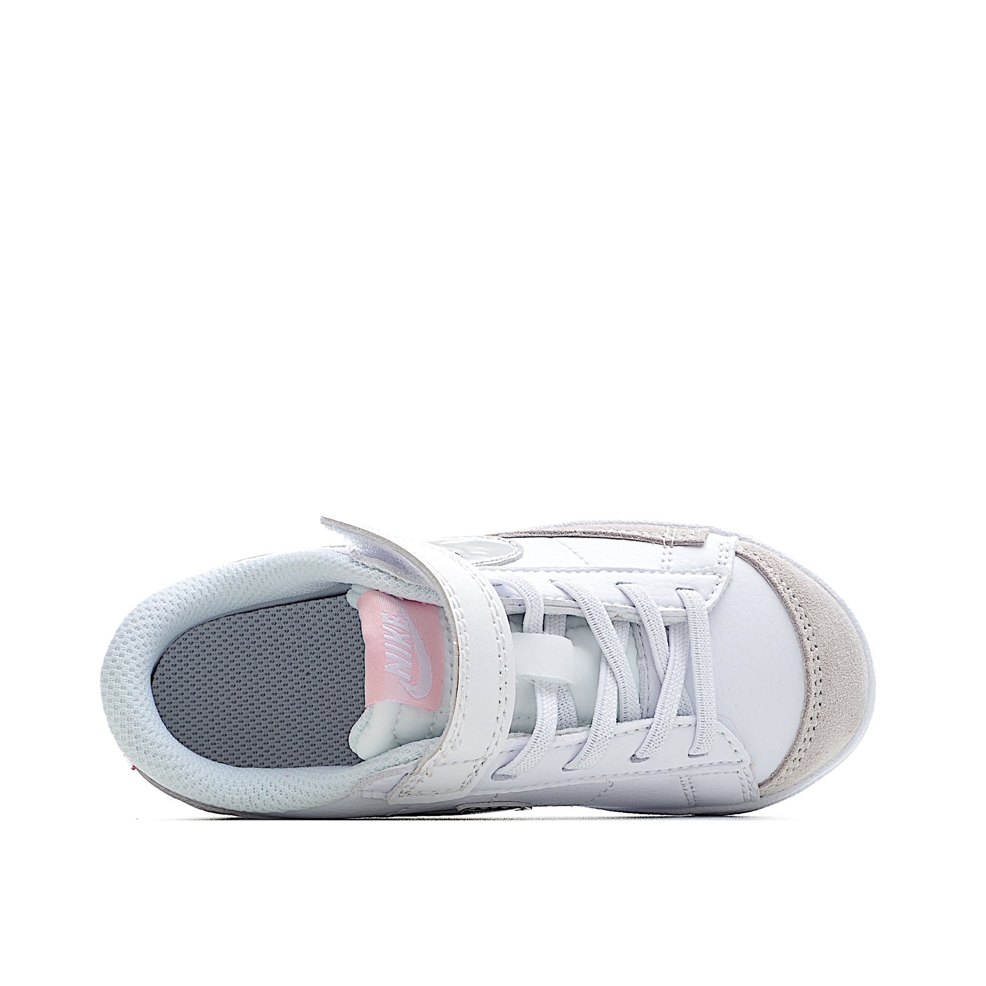 Trail Blazers Velcro Low-Top Kids Sneakers" white, gray"