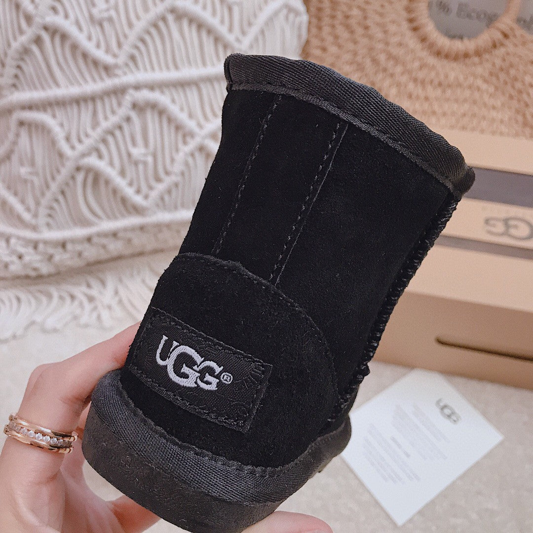 UGG children's shoes cartoon series" black"