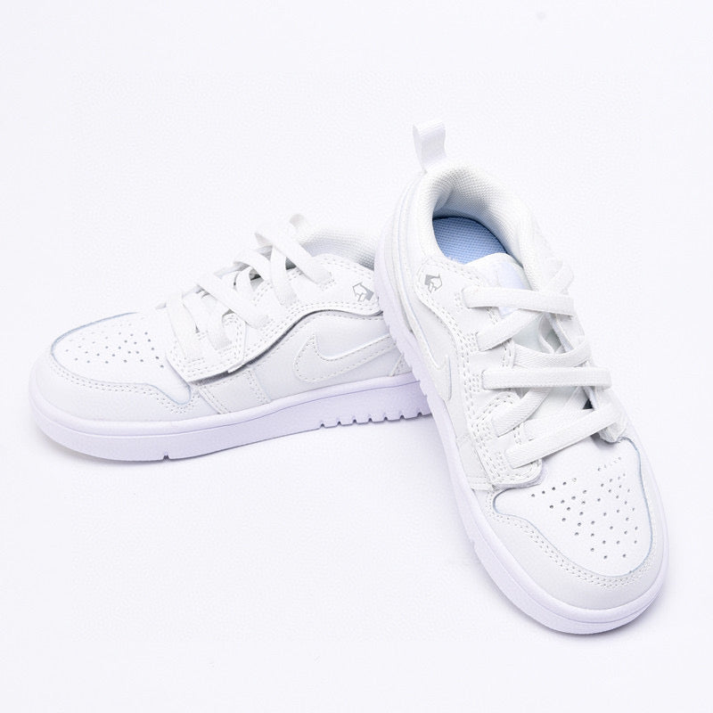 Joe 1 magic buckle children's shoes" white"