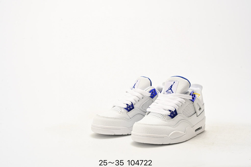 Joe 4 air cushion high quality children's shoes " white, blue"