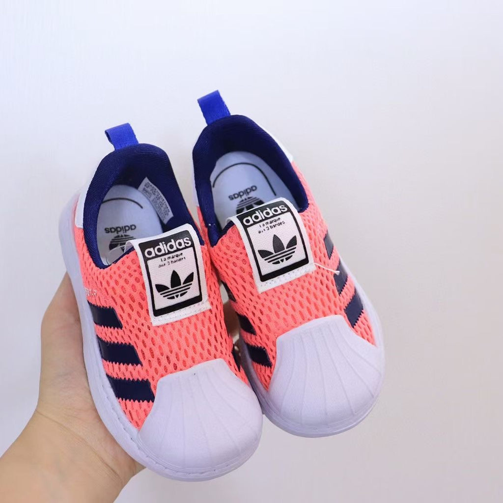 Adidas soft mesh slip-on new "salmon pink "