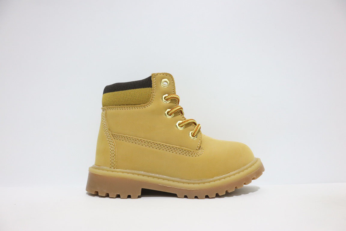 Timberland knitted children's work boots" Camel"