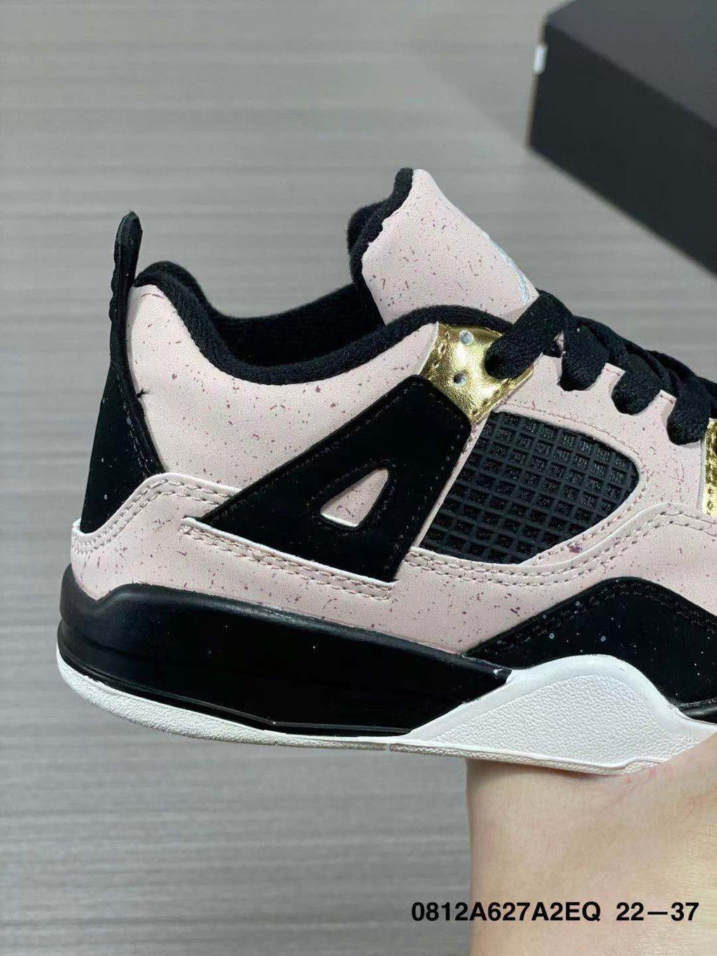 Joe 4 head level" blush pink, black"