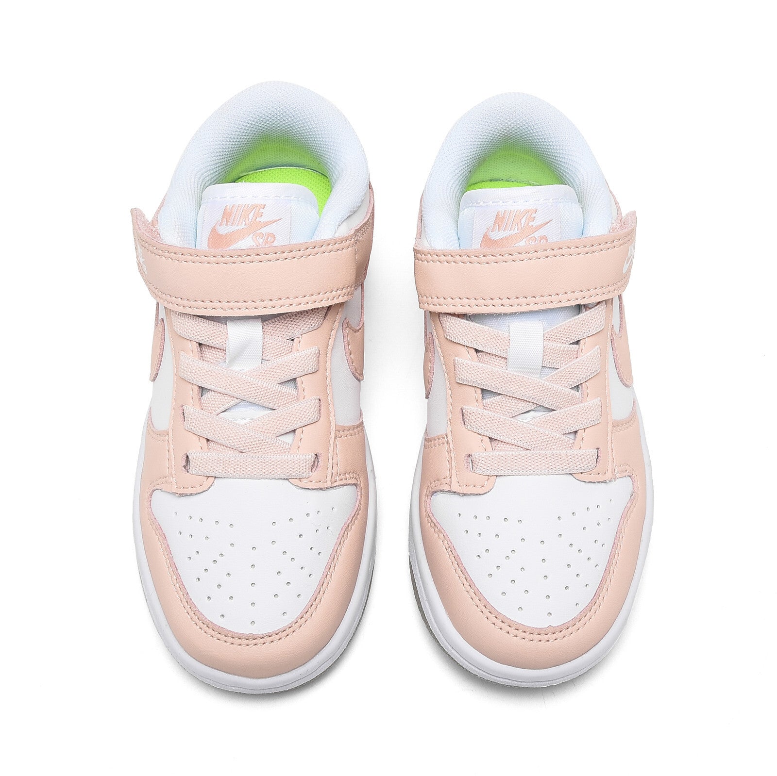 SB Velcro children's shoes" white, pink"
