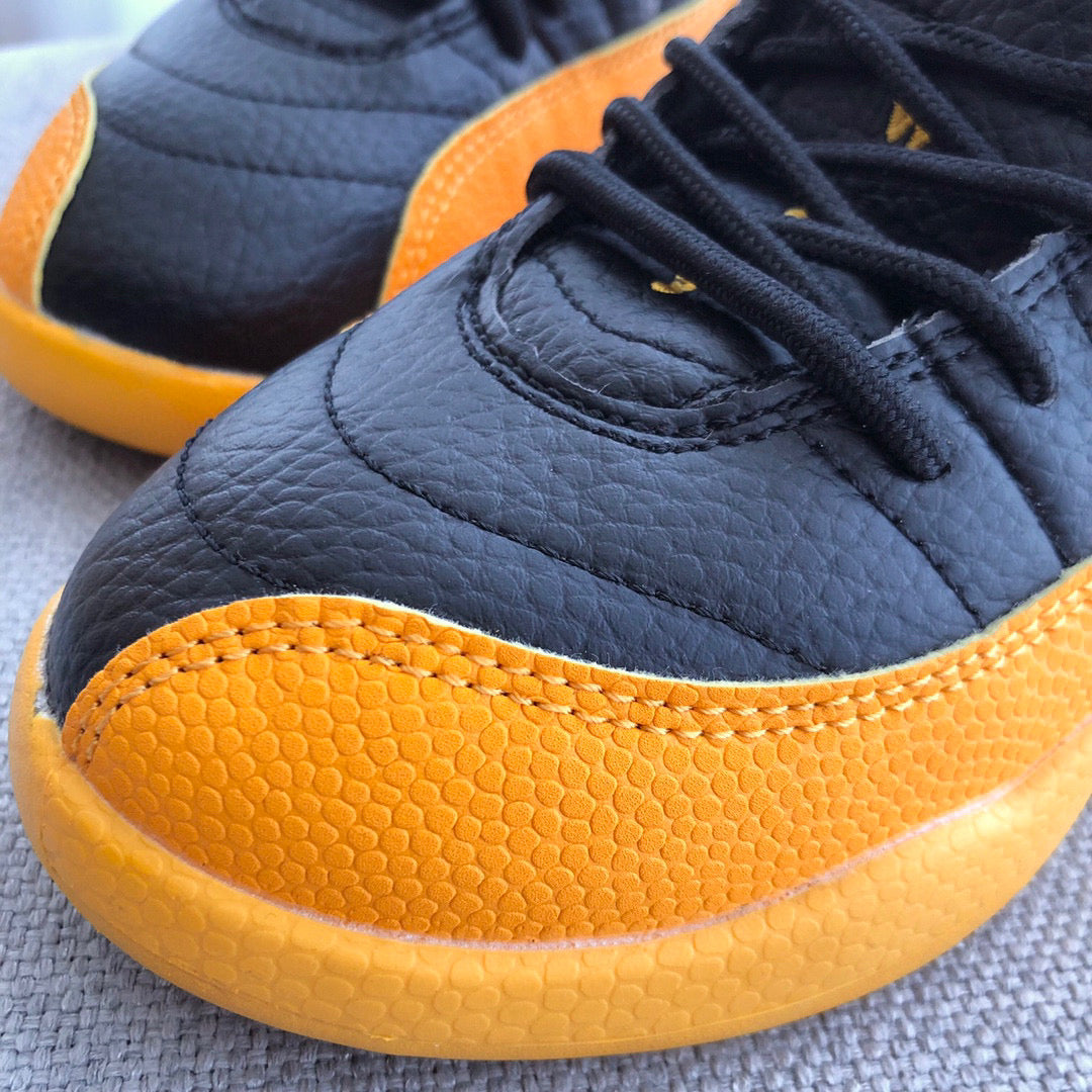 Joe 12 high quality children's shoe" Black, yellow"