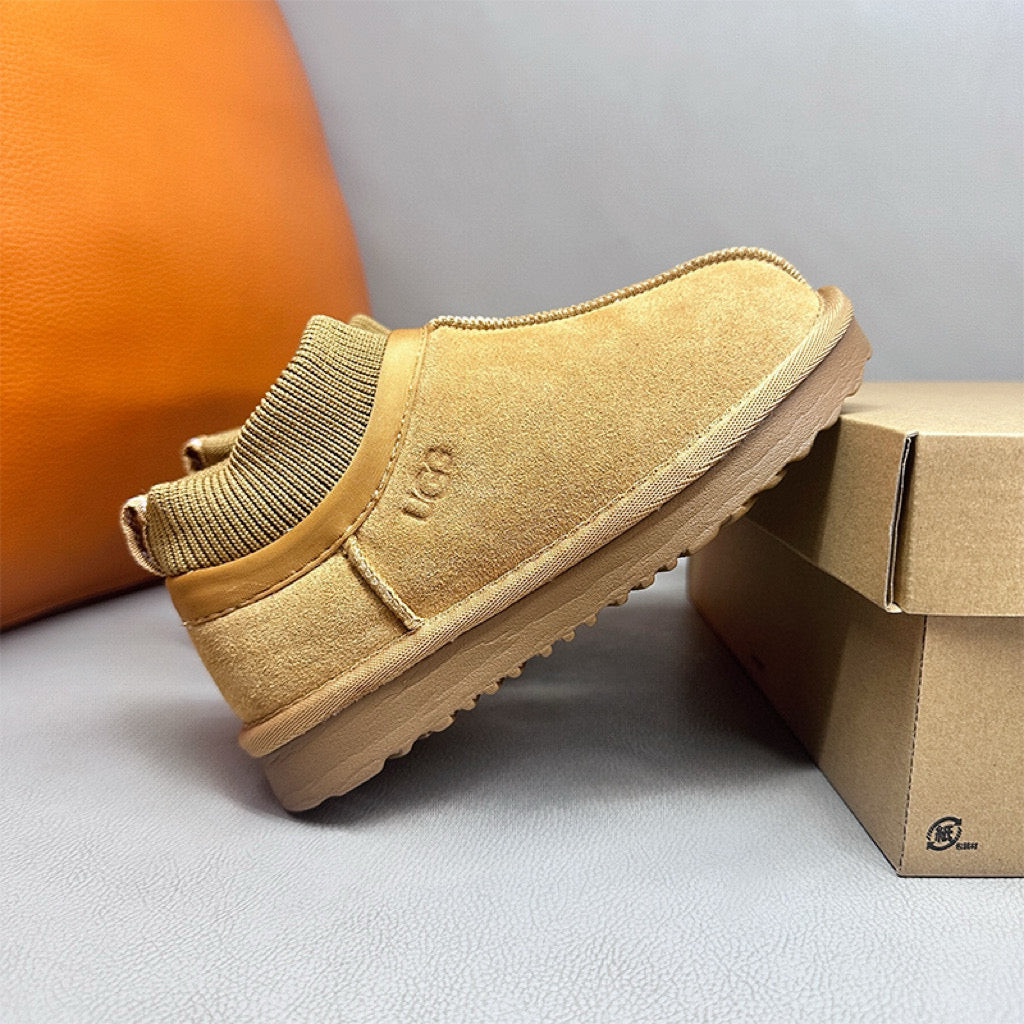 U-GG Classic short boots for kids" camel"