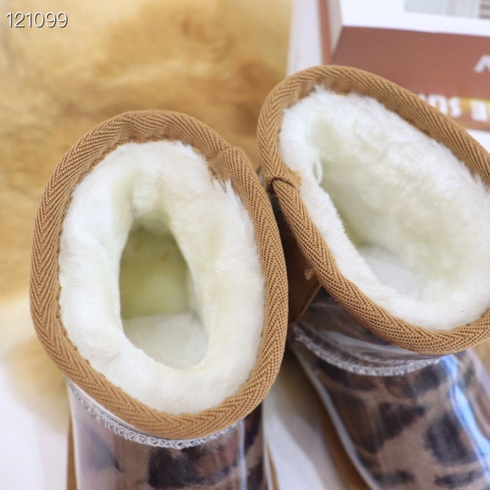 UGG children's jelly boots " brown, black, and tan"