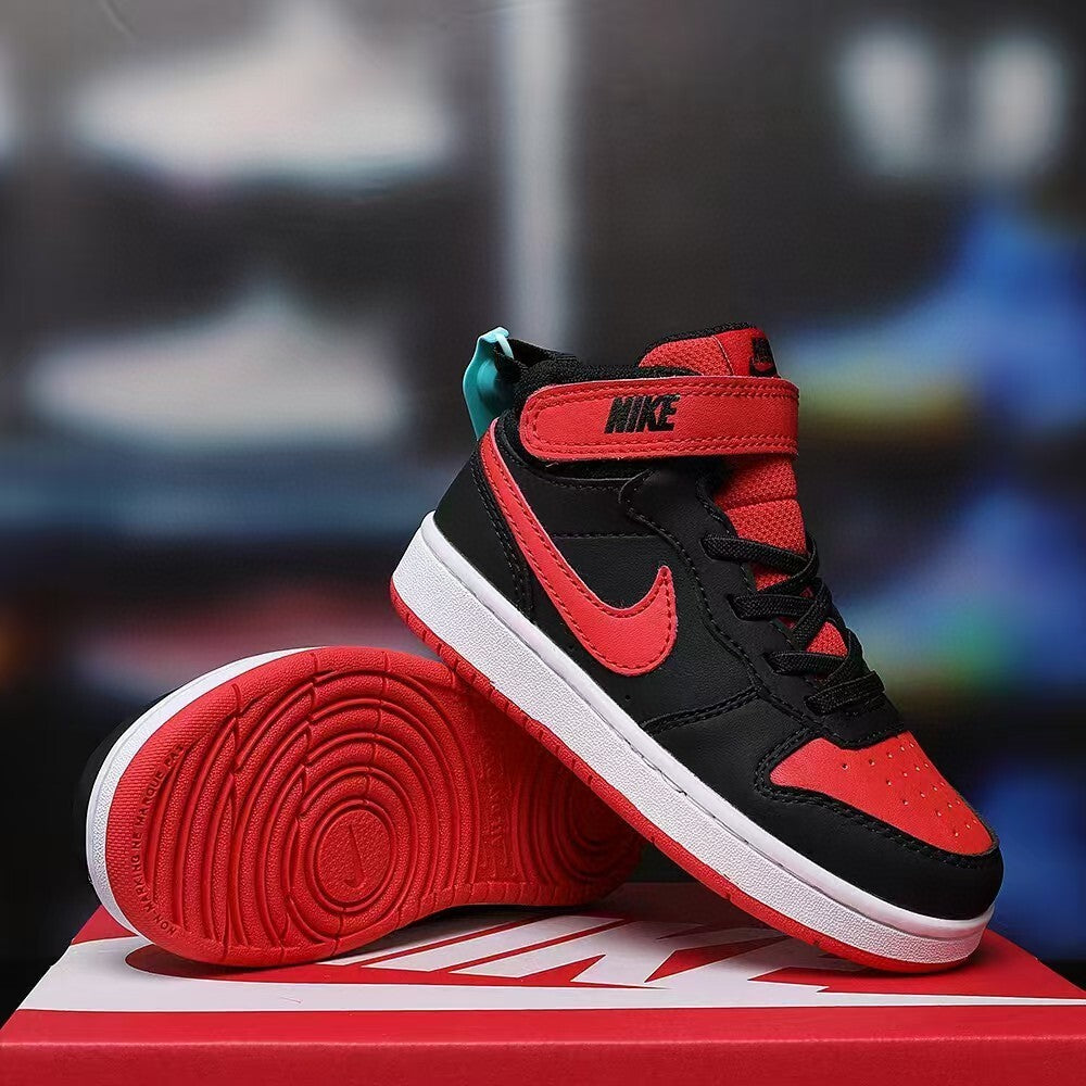 Air Force workwear mid-cut Velcro" black, red"