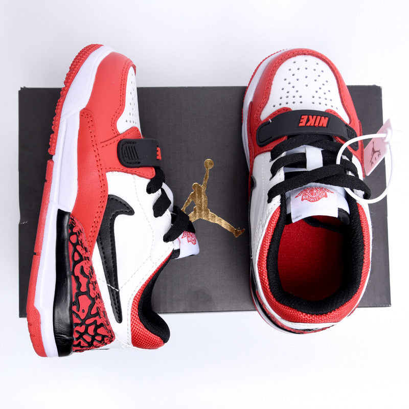 Jordan 312 low-top children's shoes" white, red"