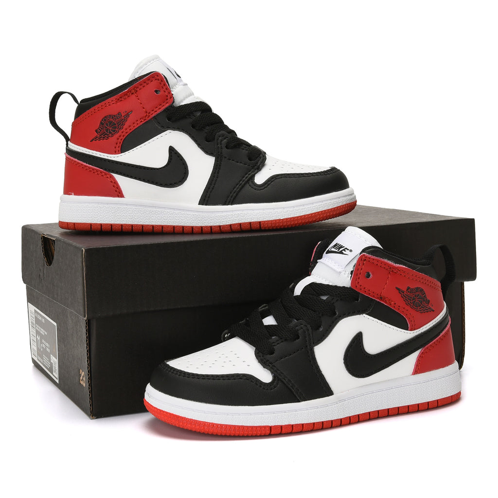 AJ-112" black, white, red"