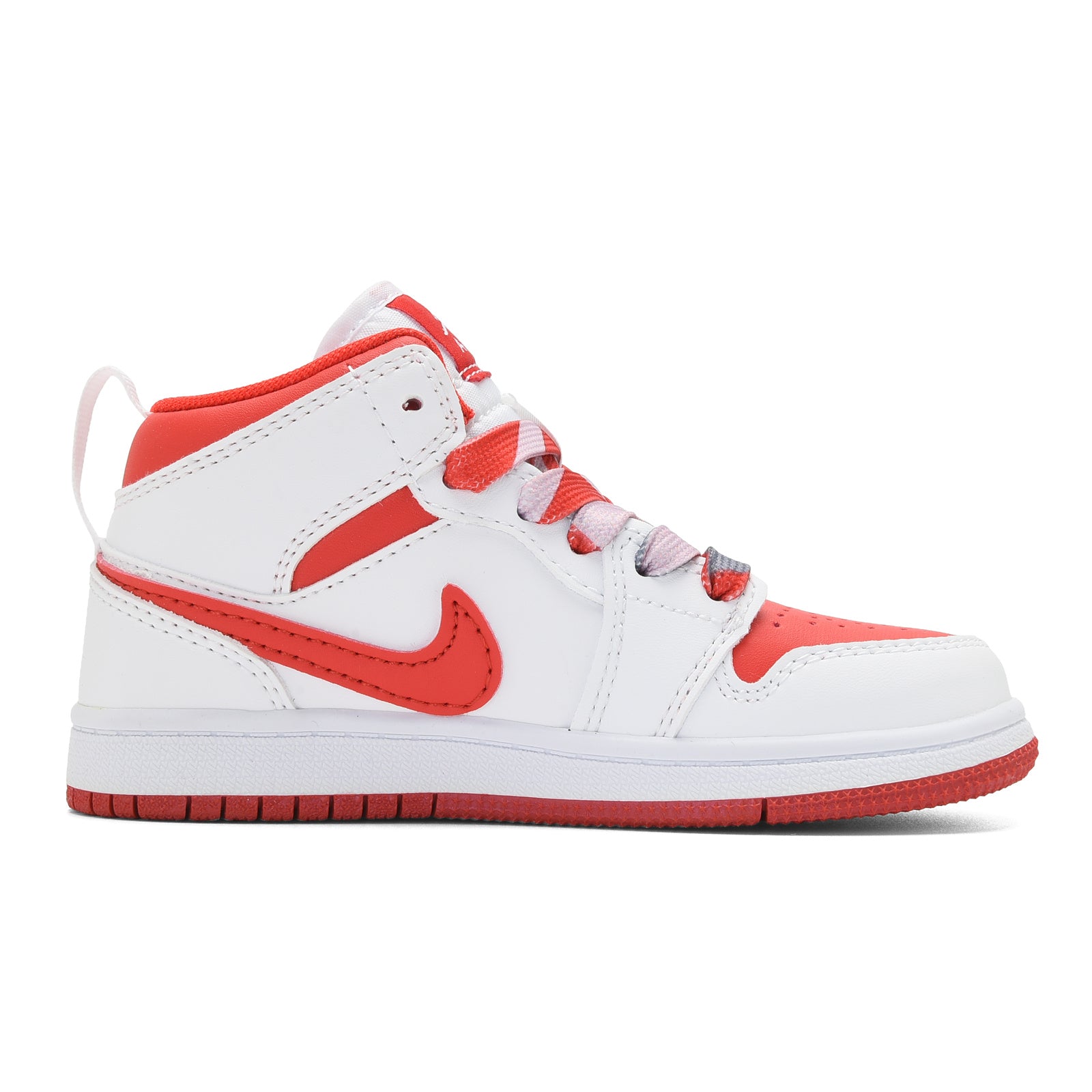AJ-112" white, red"