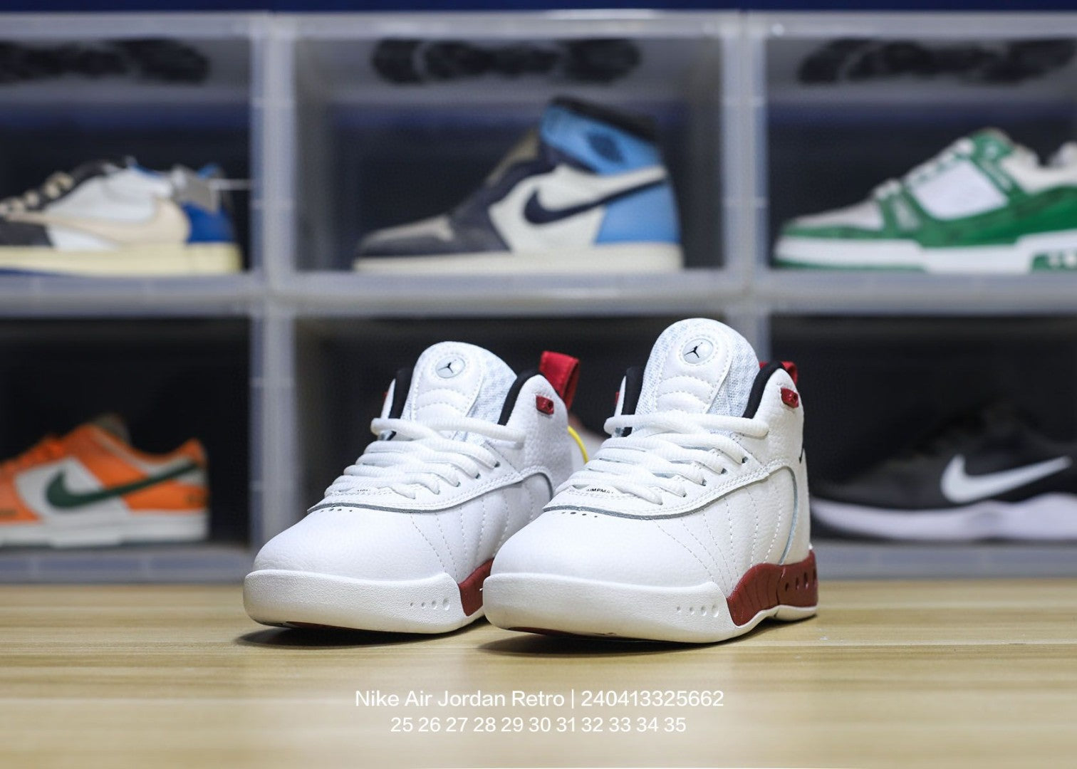 Jordan trendy children's shoes" white, brown"