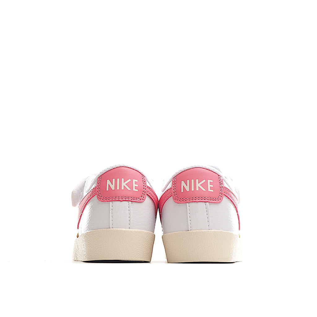 Trail Blazers Velcro Low-Top Kids Sneakers" white, pink"