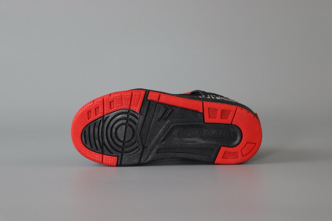 Jordan 3.5 children's shoes" black, red,  elephant"