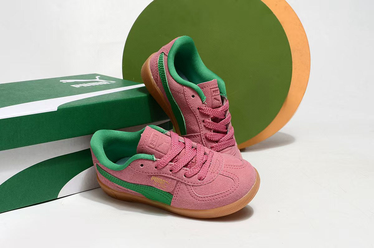 Puma Dexter joint casual children's sneakers "dark pink"