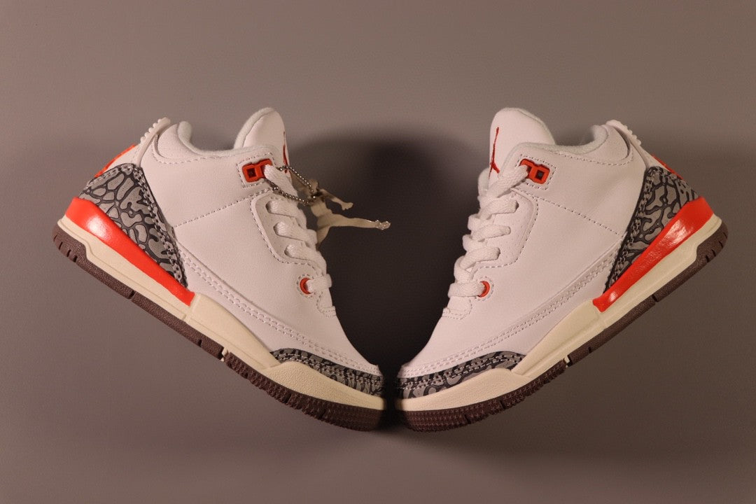 Jordan AJ3 children's shoes" white, red"